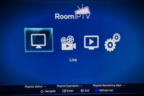 Room IPTV: Installation Et Configuration Sur votre téléviseur Samsung TV [GRATUIT]